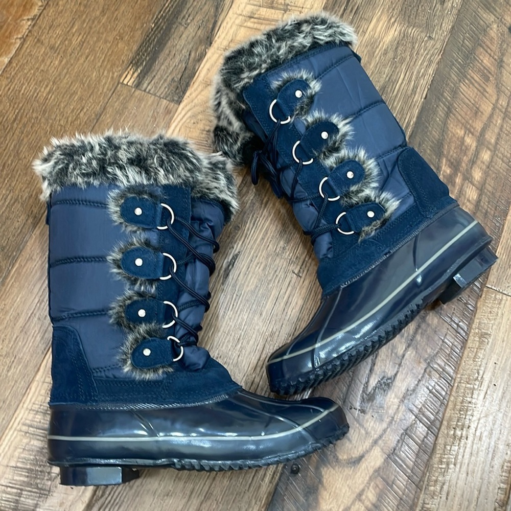 Khombu Snow Winter Snow boots Wm 8